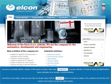 Tablet Screenshot of elcon.si