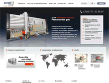 Tablet Screenshot of elcon.fr